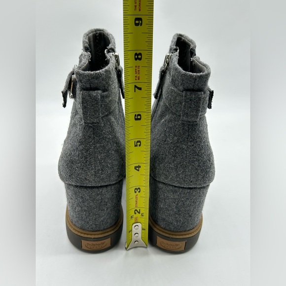 Dr. Scholl’s Jacinda Gray Wedge Ankle Booties Size 11 New With Box - Picture 8 of 13